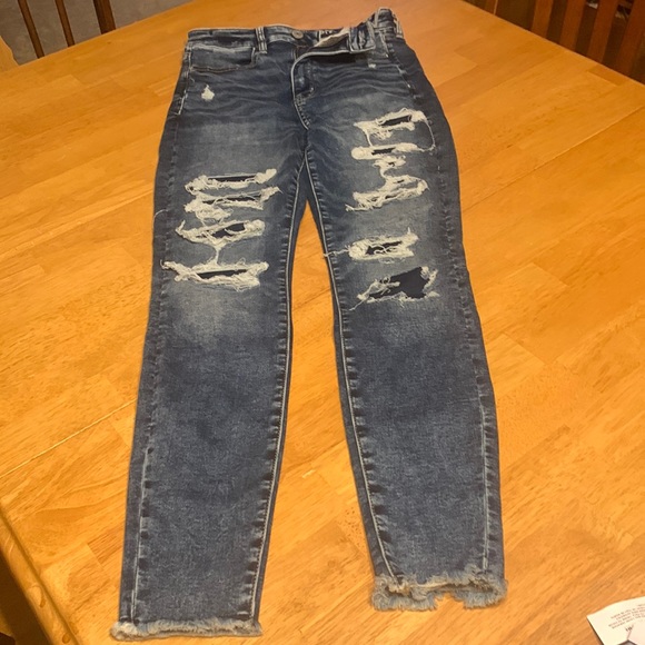 American Eagle Next Level Stretch Highest Rise Jeggings NWOT - Picture 1 of 5